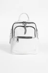 Mochila llavero cordón blanco