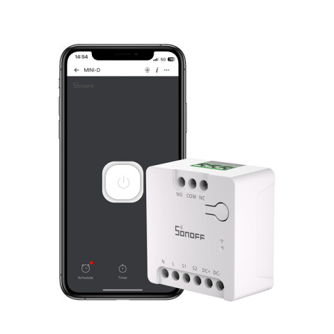 Interruptor intelig. matter mini-d contacto seco SO0108