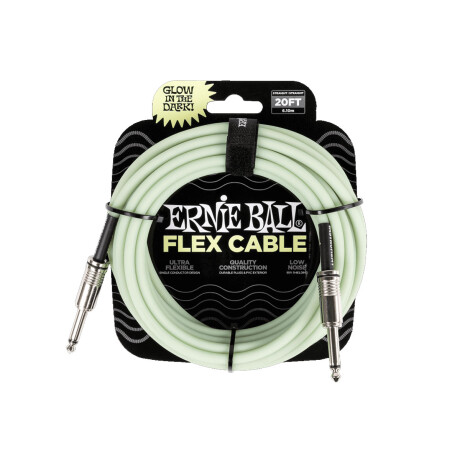 Cable Para Guitarra Ernie Ball Flex Cable Glow In Dark 6 Mts Cable Para Guitarra Ernie Ball Flex Cable Glow In Dark 6 Mts