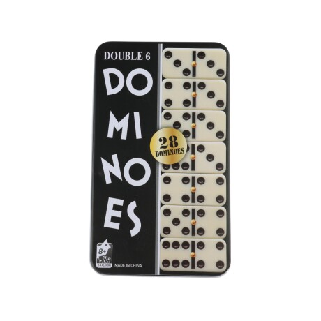 DOMINO JUEGO CON CAJA 24 PIEZAS DOMINO JUEGO CON CAJA 24 PIEZAS