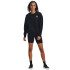 UA Icon Fleece OS Crew-PPL BLK-001