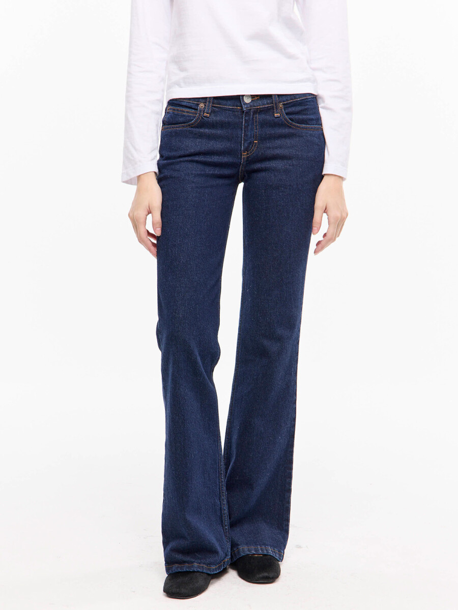 LOW BOOTCUT BLUE 