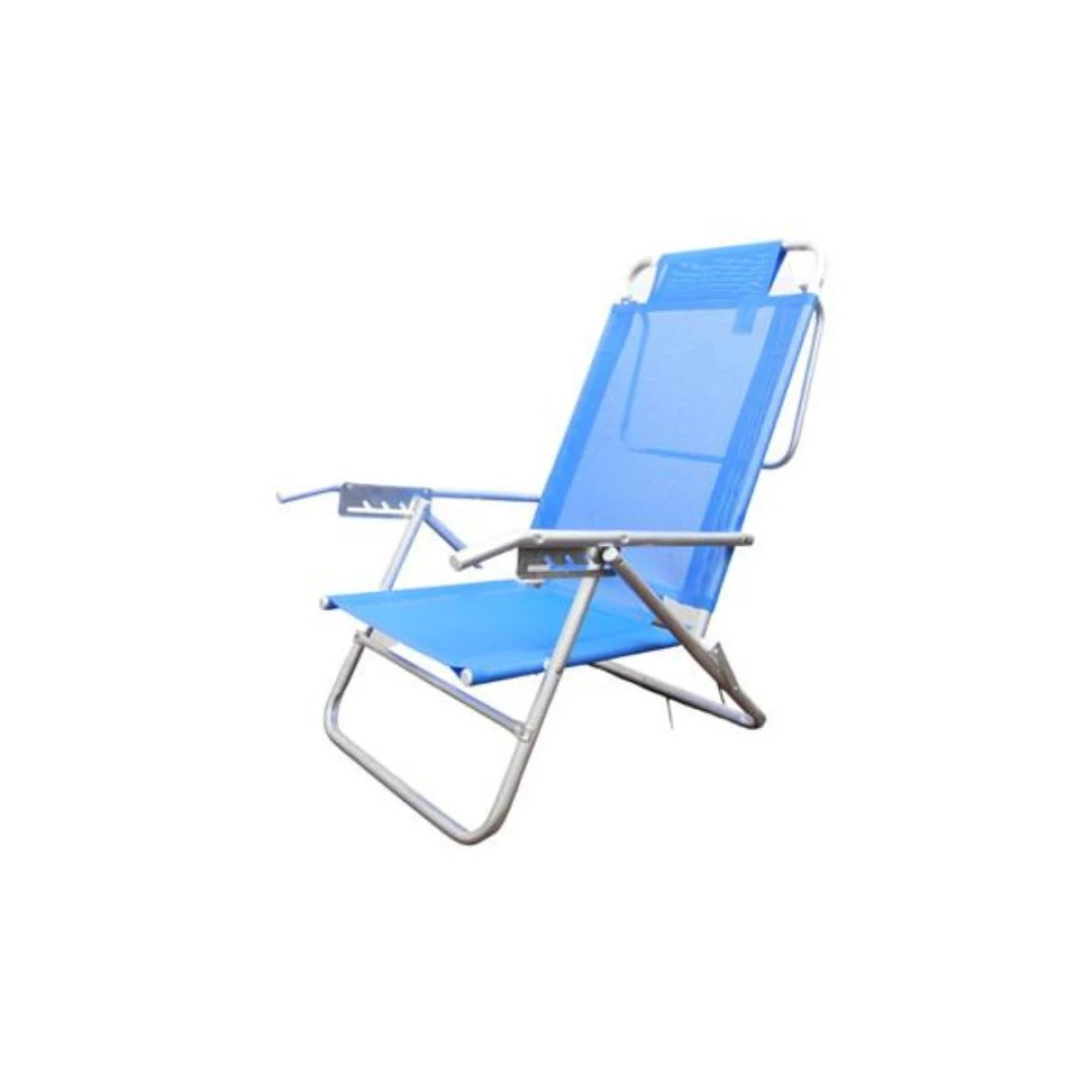 REPOSERA SILLA MOR ALUMINIO SANNET 5 POS. CELESTE 