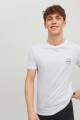 Polera Shark Mini Logo White