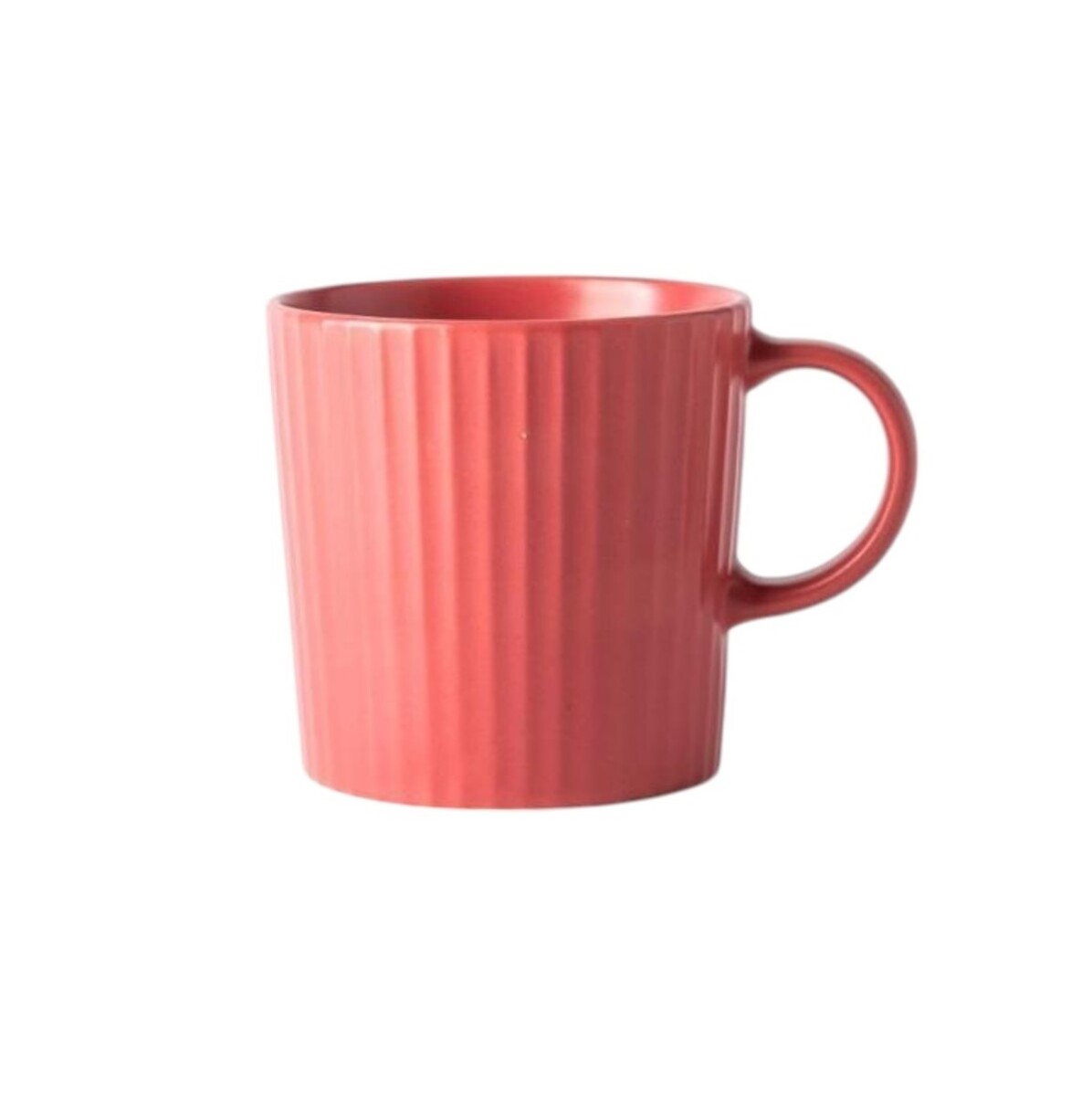Taza Rayas Coral 350 ml 