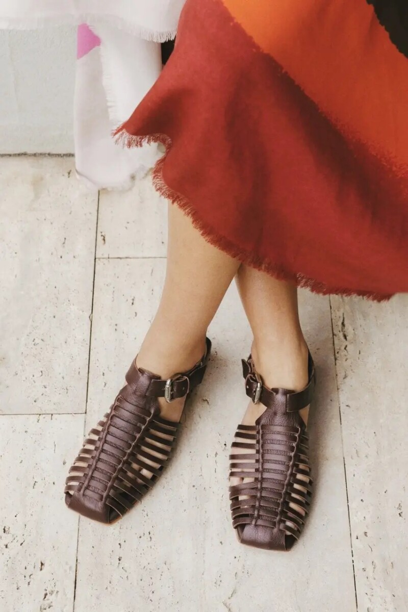 SANDALIA ABRIL Chocolate