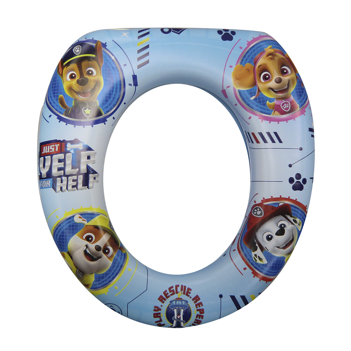 Reductor adaptador de Inodoro infantil de Paw Patrol - AZUL 