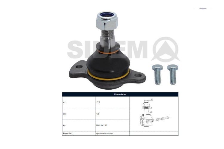 Rotula Del Renault Trafic 86-02 Der/Izq Rotula Del Renault Trafic 86-02 Der/Izq
