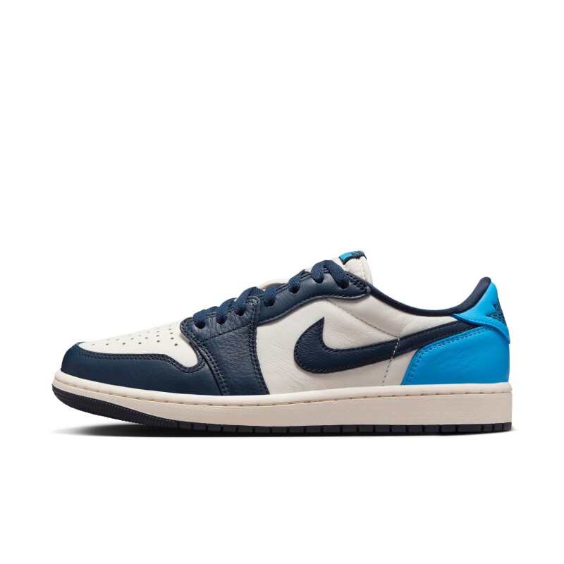 Championes Air Jordan 1 Retro Bajo de Hombre Azul
