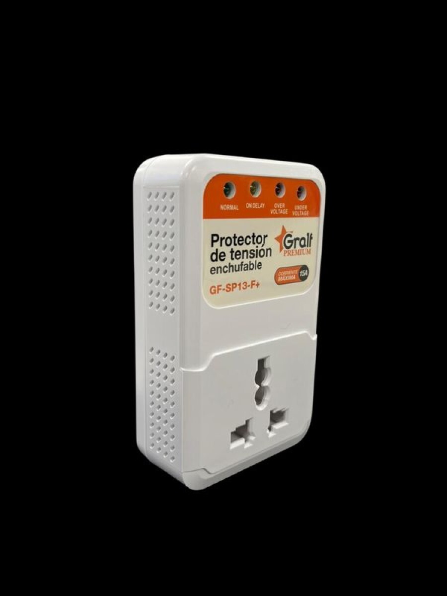 PROTECTOR DE TENSION HASTA 3.300W - 15 AMP. (EUROAM.+T) GRALF 