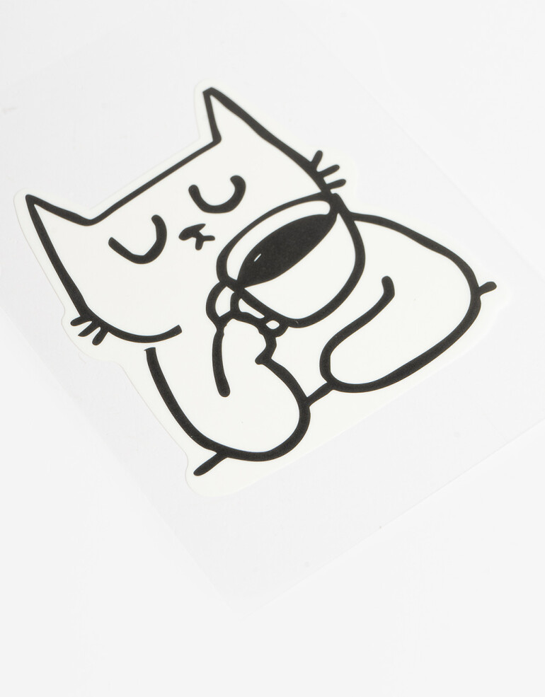 Útiles Varios Sticker De Vinilo - Combinacion Bicolor