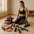 Kit Rojo Ejercicio Rueda Abdominal + Banda de Resistencia + Soga para Saltar + Barras de Push up + Hand Grip de Regalo FIT001 Kit Rojo Ejercicio Rueda Abdominal + Banda de Resistencia + Soga para Saltar + Barras de Push up + Hand Grip de Regalo FIT001
