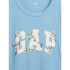 V-FRNCH SS LOGO CLSSC TEE FA25 BLUE STONE