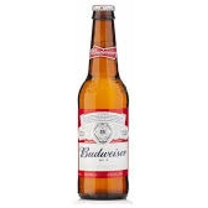 CERVEZA BUDWEISER 355ML BOTELLA Cerveza Budweiser 355ml Botella