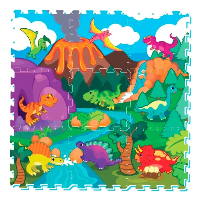 Alfombra Infantil Goma Eva Dinoworld Alfombra Infantil Goma Eva Dinoworld