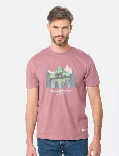 REMERA ESTAMPADA Rosado
