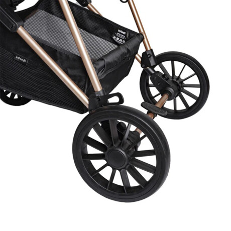 Coche Travel System Padua Infanti PADUA-2G con Arnés NEGRO