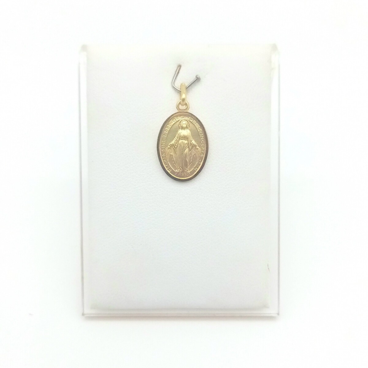 Medalla religiosa de oro 9 ktes, MILAGROSA. 