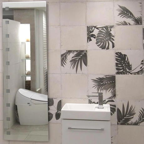 Espejo Anticorrosion Para Baño 145X43 Aqualia 000