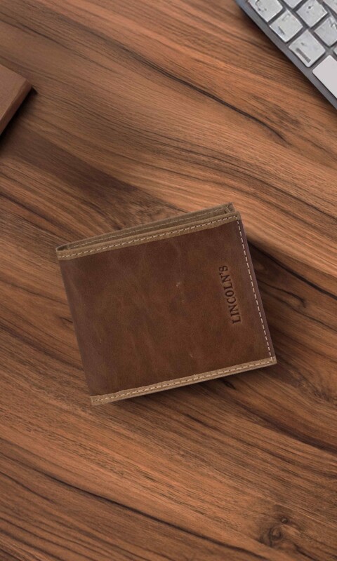 BILLETERA CUERO NEPTUNO TABACO