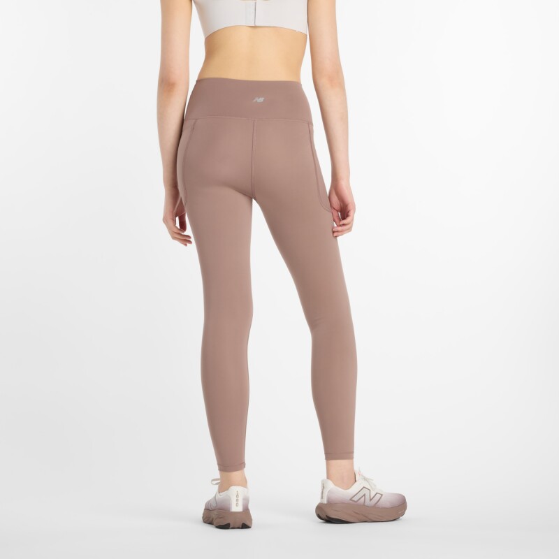 Calza New Balance de Dama -High Rise Legging 25"- WP51124EAS BROWN