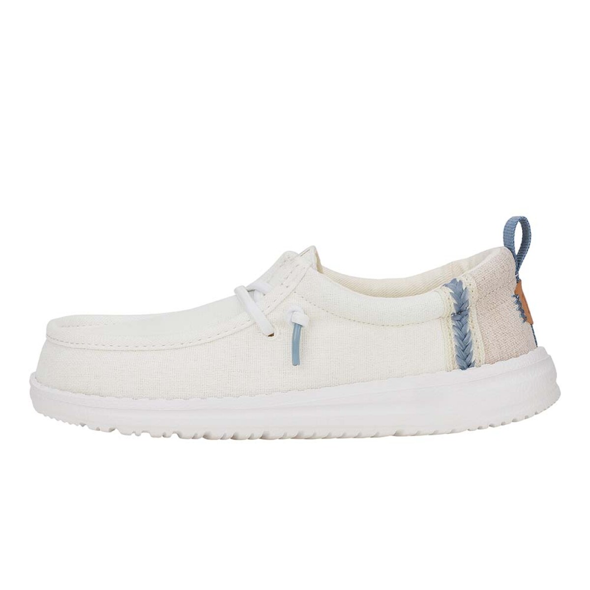 Wally Y Craft Linen - Niños - White/stone Grey 