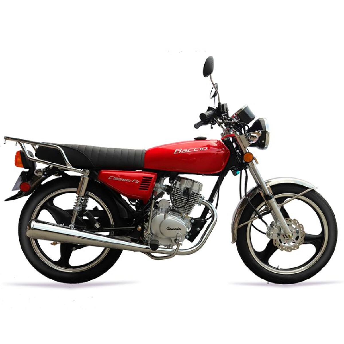 MOTO BACCIO CLASSIC FX 125 CC - ROJA 