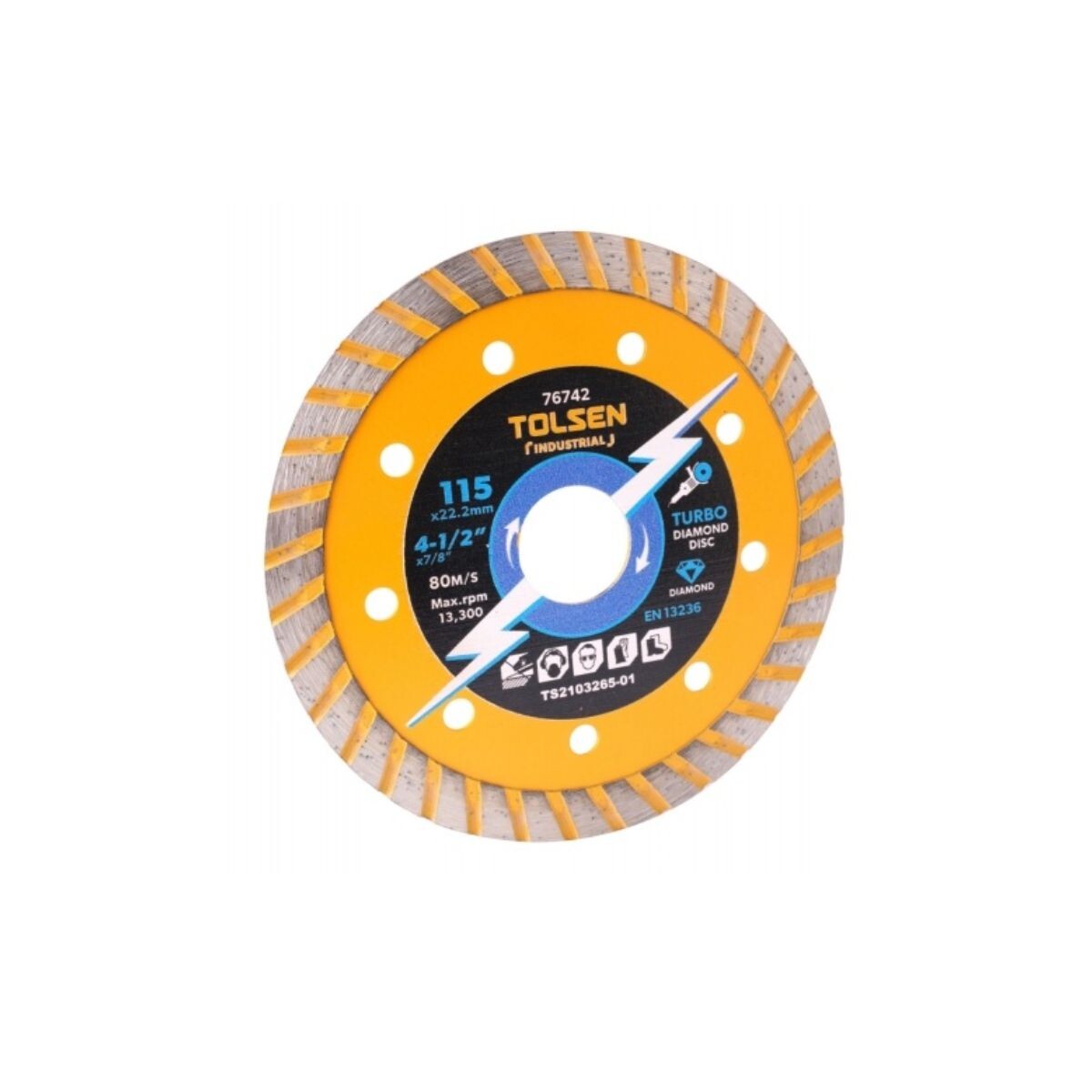 Disco Diamant Continuo 115x22,2mm Turbo 