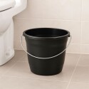 BALDE PLASTICO 5 LITROS NEGRO NEGRO
