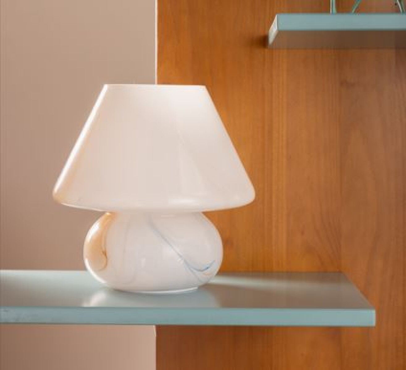 Lámpara de Vidrio - Mármol 