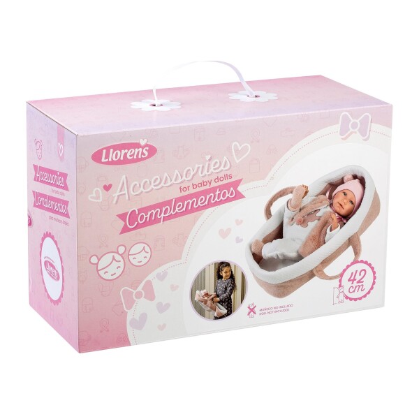 Set Llorens Pijama Chaleco Transportadora Gorra Zapatos 42 cm Variante Modelo Vestido