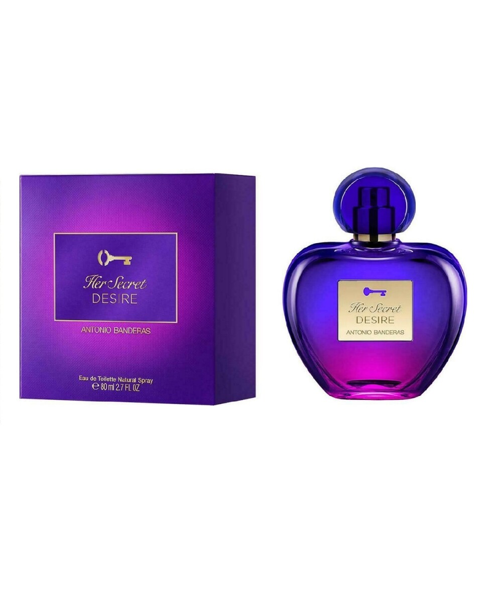 Perfume Antonio Banderas Her Secret Desire 80ml Original 