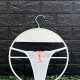Tanga Colaless Ajustable De Encaje Blanco Talla L-XL