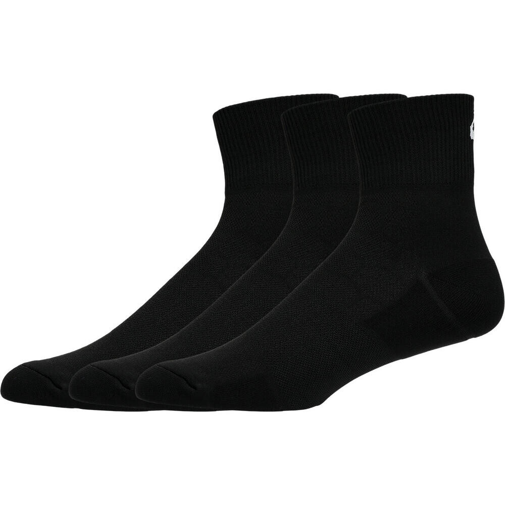 Medias Running Qrew 3P Unisex Performance Black