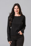 REMERA LANA NEGRO