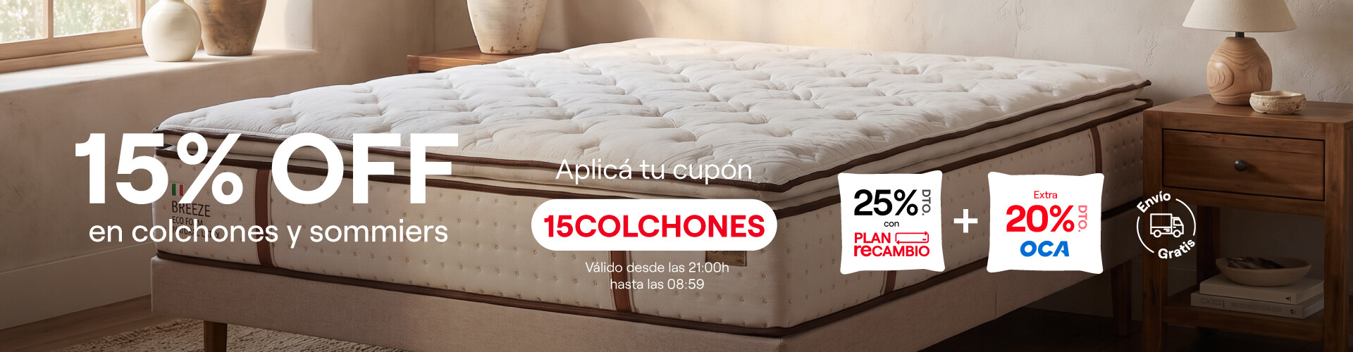 Cupón Lunes OCA