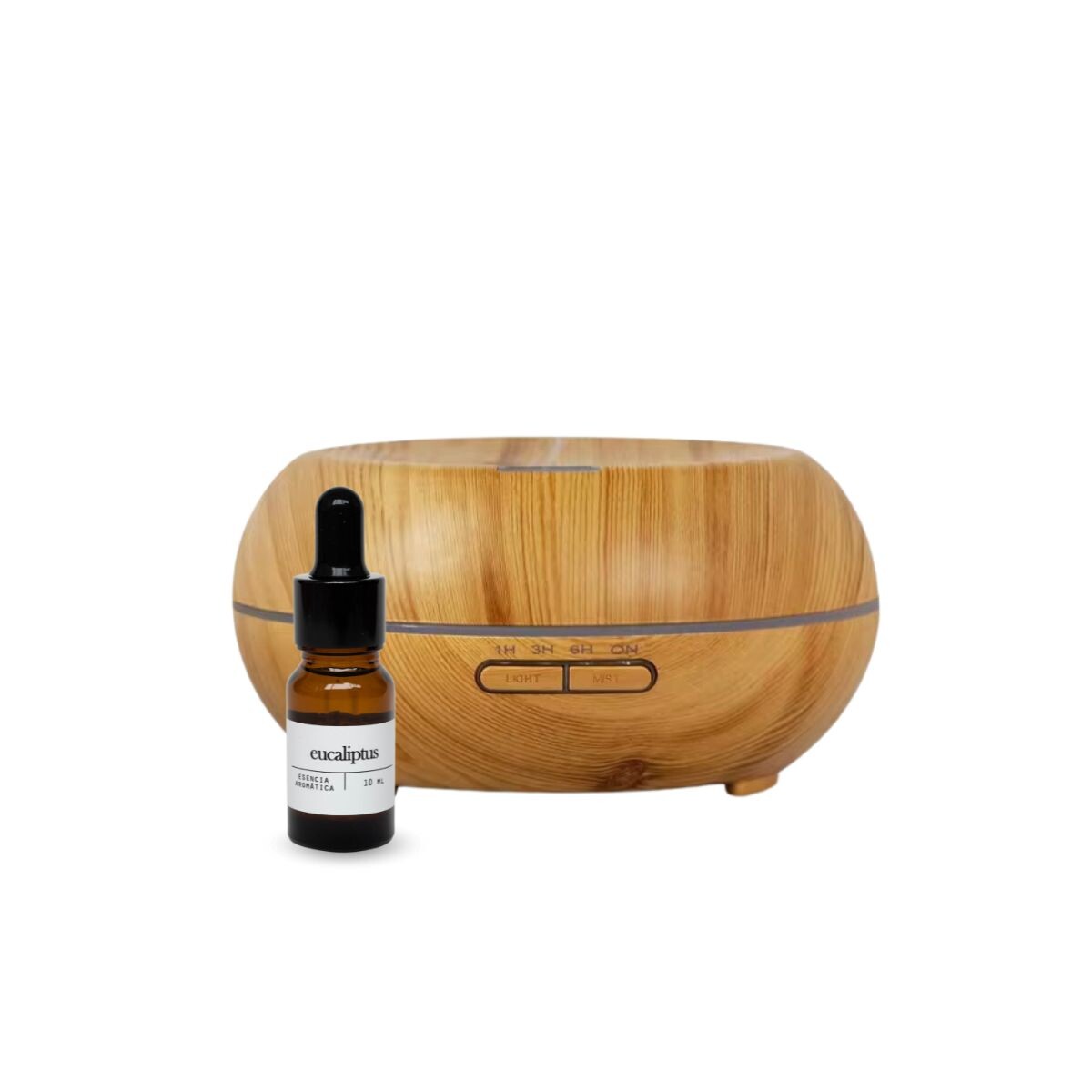 Difusor Eléctrico Wooden 200ml Eucaliptus