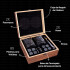 Juego De Vasos De Whisky Con Estuche Pinza Hielos 8 Rocas IMBACK Color Negro Juego De Vasos De Whisky Con Estuche Pinza Hielos 8 Rocas IMBACK Color Negro