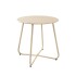 KFD01 Mesa Auxiliar Baja 44x44x46cm - Blanca