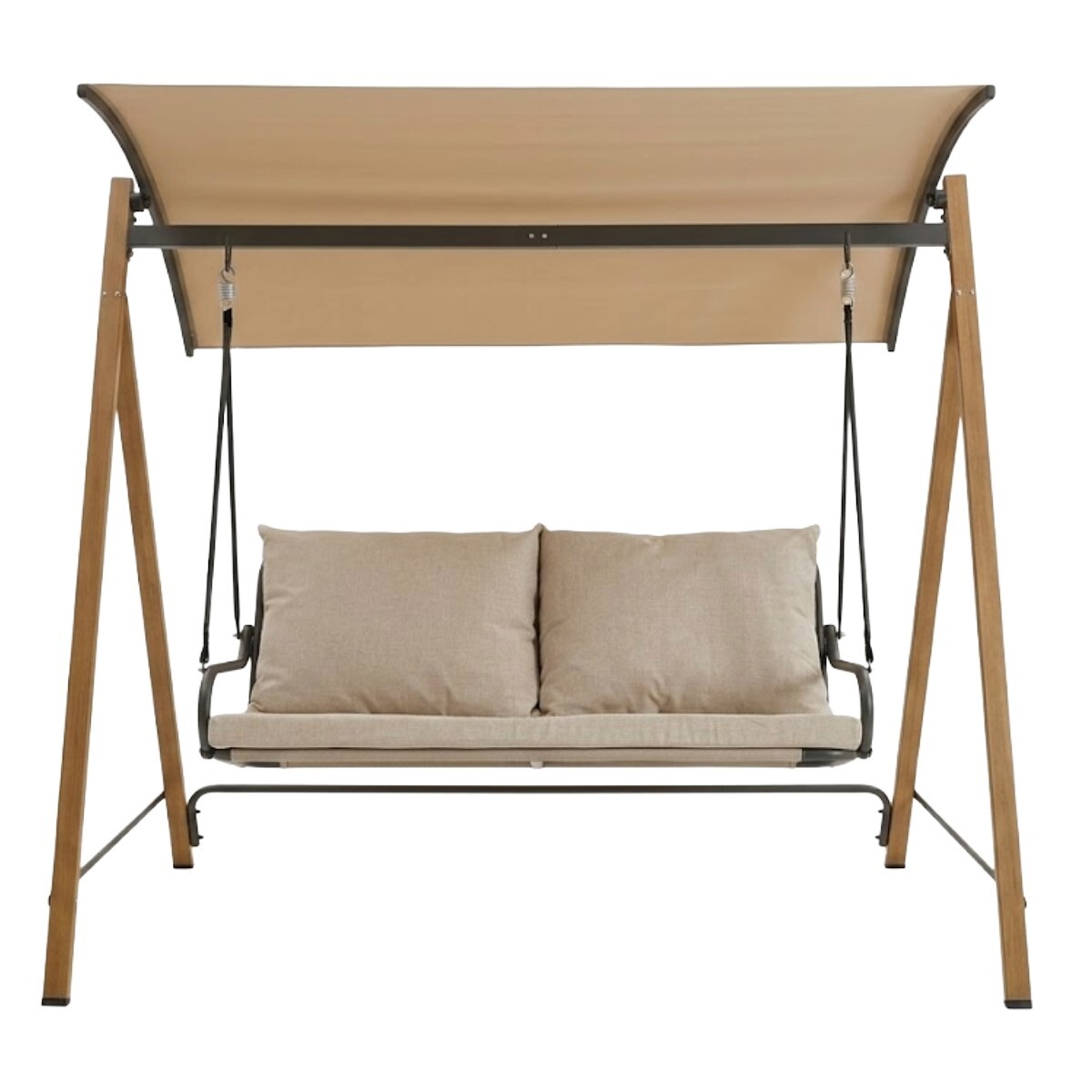 HAMACA BEIGE C/TECHO 194X136X173CM 