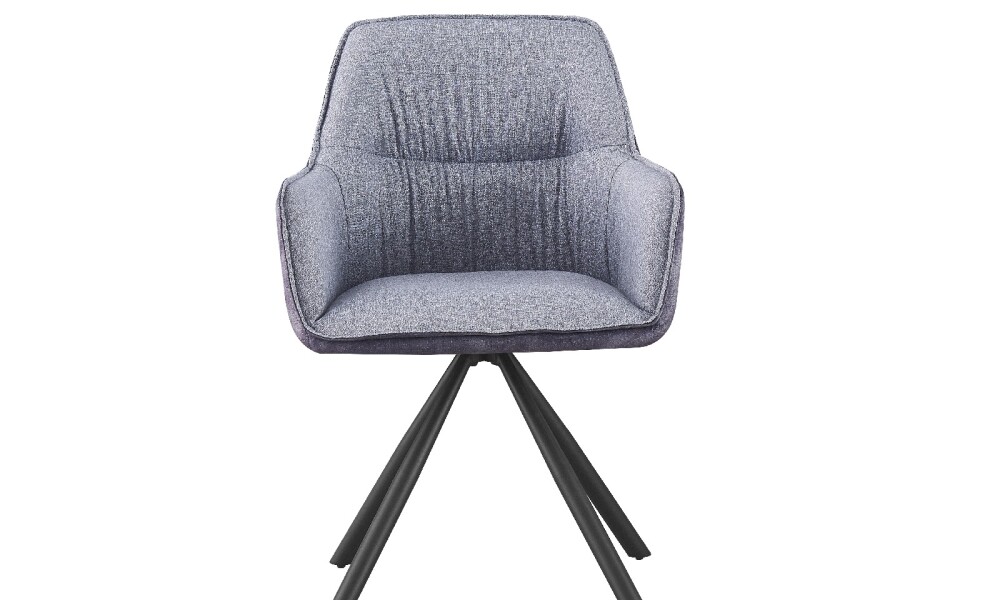 Butaca LETY Giratoria Gris