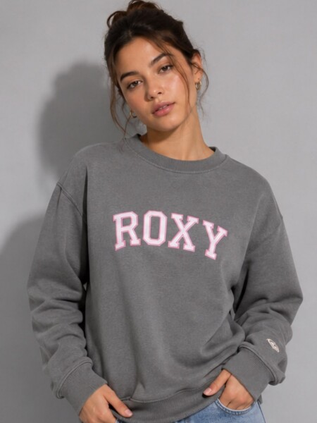BUZO ROXY 61012 PLOMO