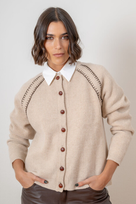 Saco isabel Beige