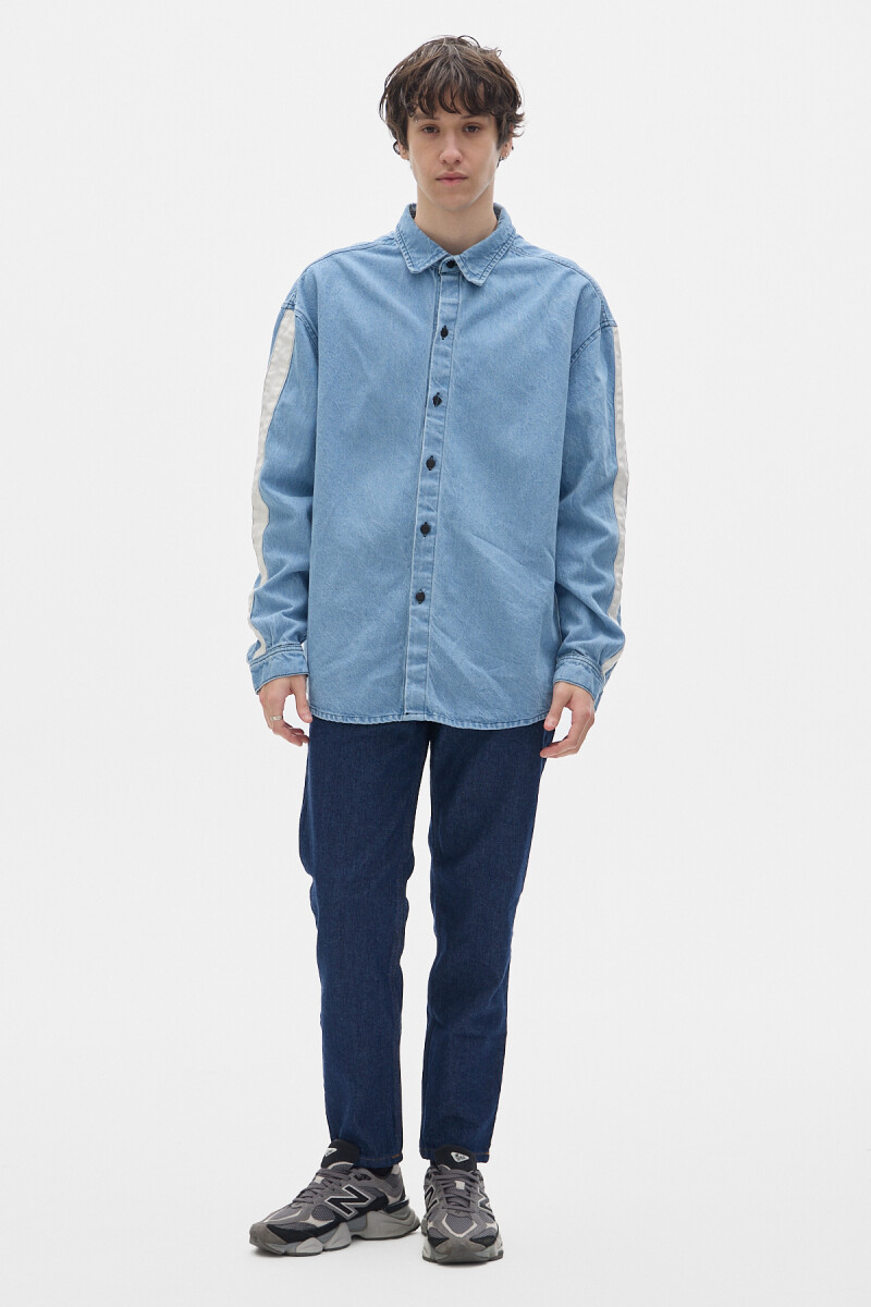 Camisa Noble Denim Baby Blue