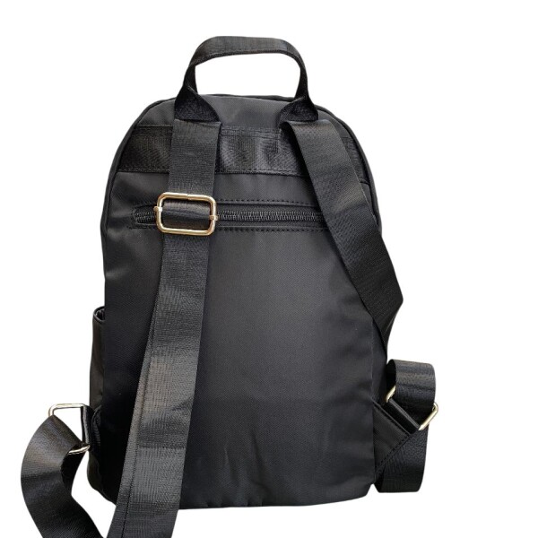 Mochila microfibra Negro