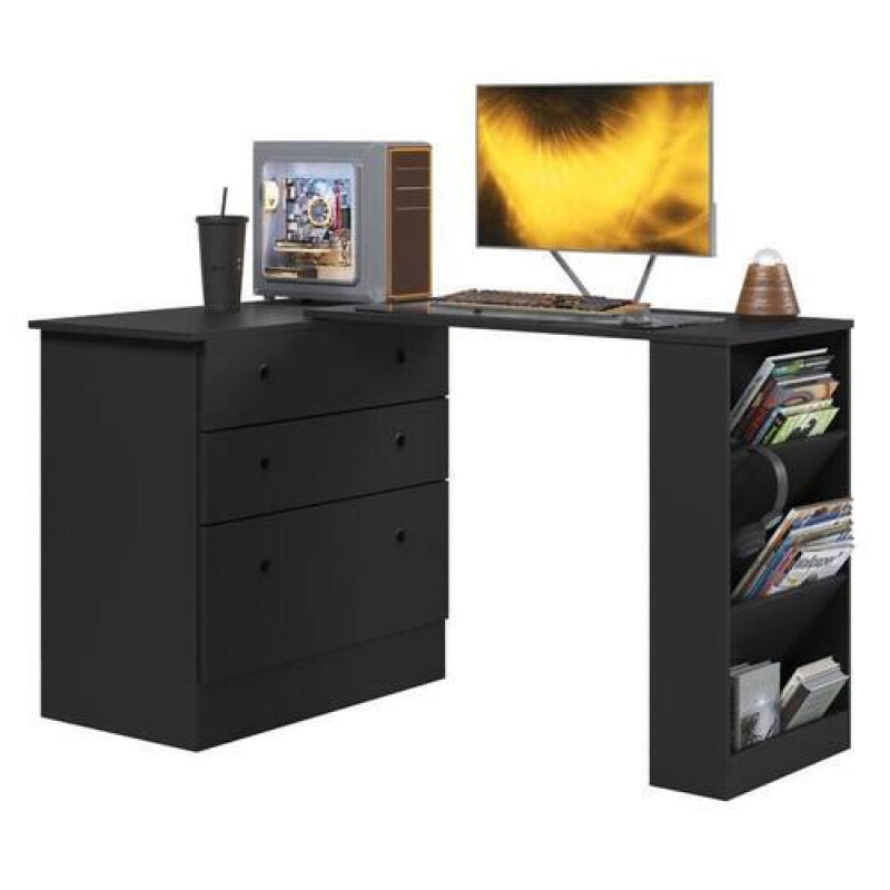 Comoda Abba Con Mesa Giratoria Gamer 4840 Comoda Abba Con Mesa Giratoria Gamer 4840