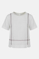 BLUSA LINO CRUZ NATURAL