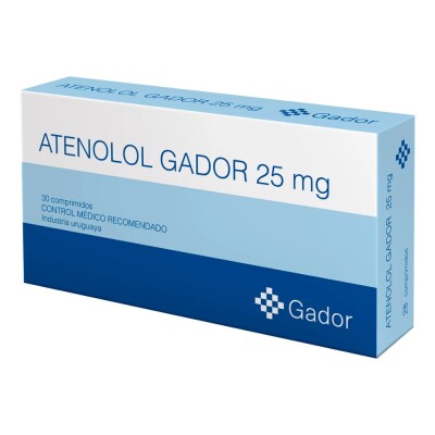Atenolol 25 Mg 30 Comp. Atenolol 25 Mg 30 Comp.