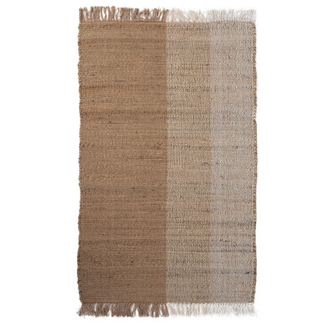 ALFOMBRA YUTE-Y-ALGODON NATURAL-BEIGE NINA