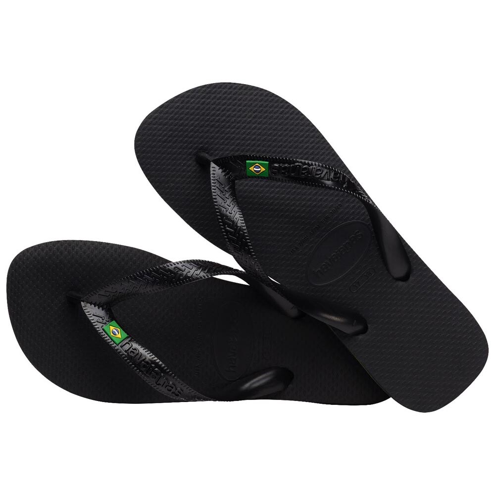 Sandalias Havaianas Brasil Unisex Negro